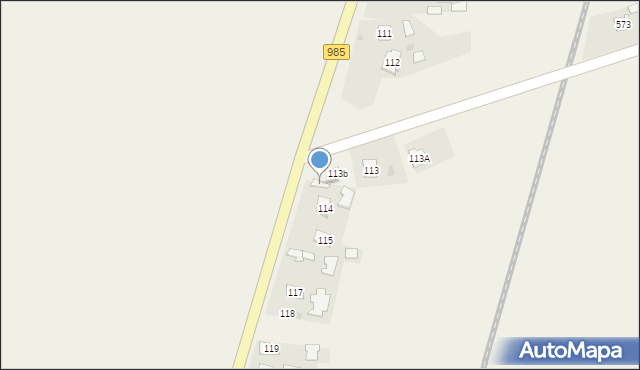 Tuszyma, Tuszyma, 114a, mapa Tuszyma