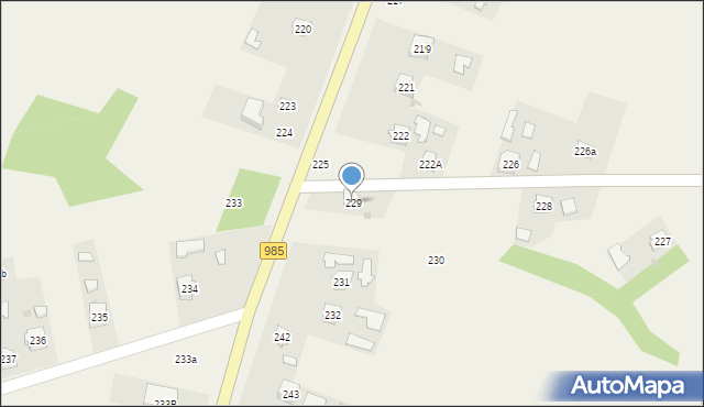 Tuszyma, Tuszyma, 229, mapa Tuszyma