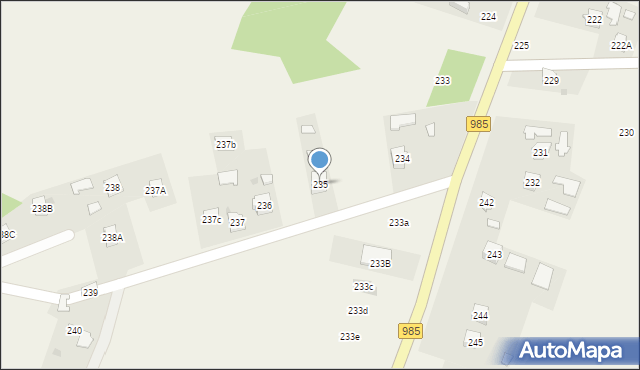 Tuszyma, Tuszyma, 235, mapa Tuszyma