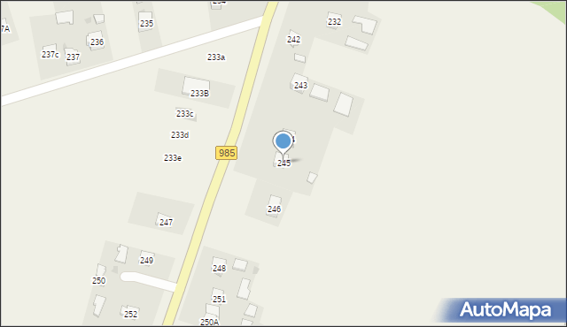 Tuszyma, Tuszyma, 245, mapa Tuszyma