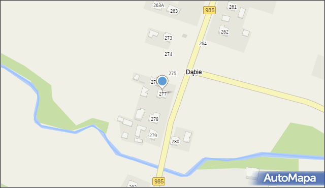 Tuszyma, Tuszyma, 277, mapa Tuszyma