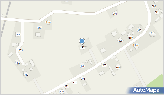 Tuszyma, Tuszyma, 382, mapa Tuszyma