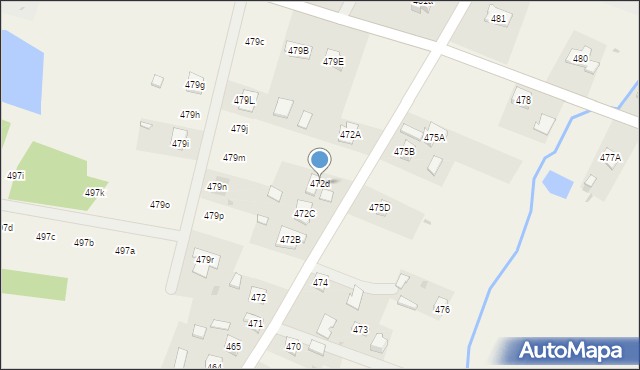 Tuszyma, Tuszyma, 472d, mapa Tuszyma