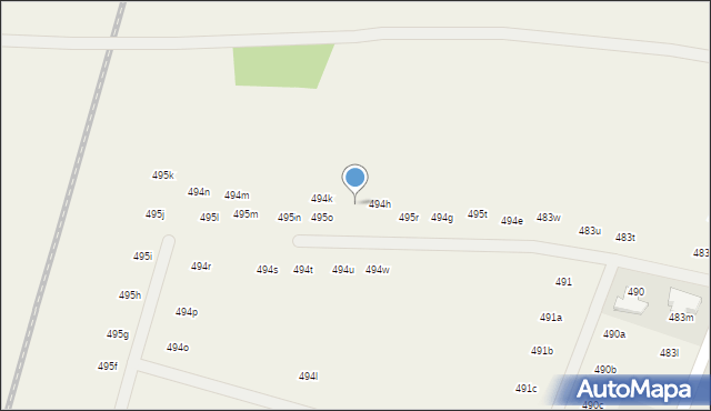 Tuszyma, Tuszyma, 494j, mapa Tuszyma