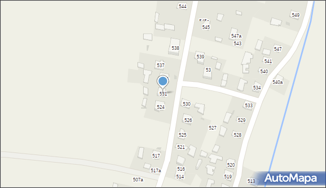 Tuszyma, Tuszyma, 531, mapa Tuszyma