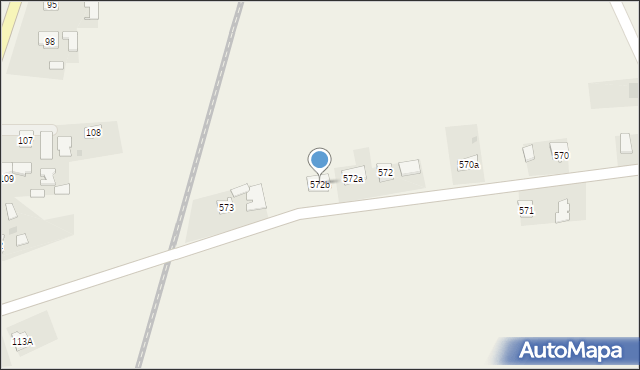 Tuszyma, Tuszyma, 572b, mapa Tuszyma
