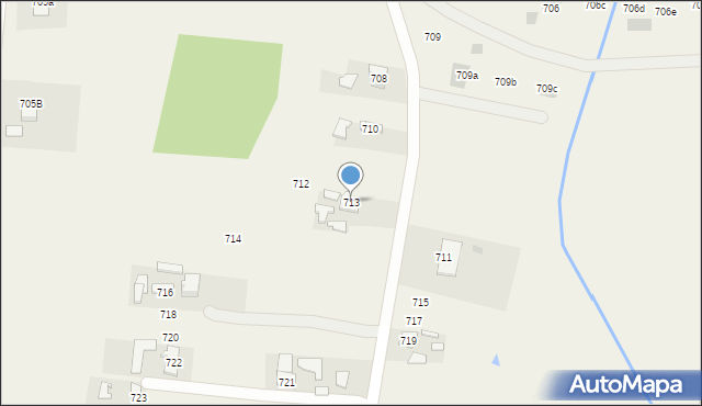 Tuszyma, Tuszyma, 713, mapa Tuszyma