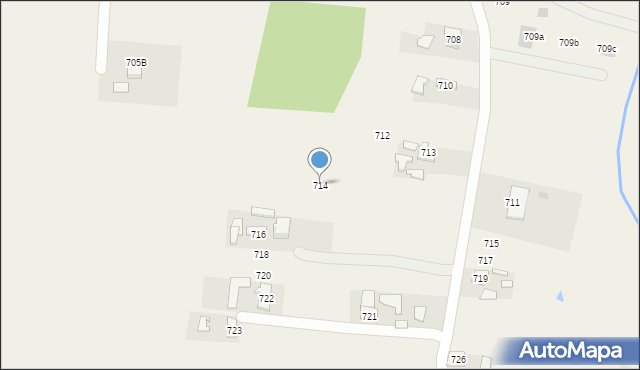 Tuszyma, Tuszyma, 714, mapa Tuszyma