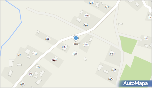 Tuszyma, Tuszyma, 844c, mapa Tuszyma