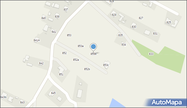 Tuszyma, Tuszyma, 853b, mapa Tuszyma
