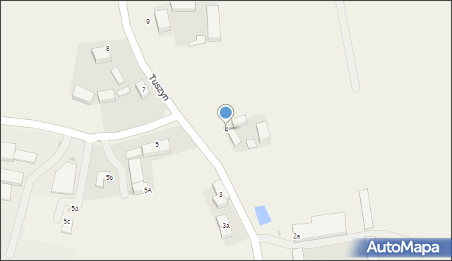 Tuszyn, Tuszyn, 4, mapa Tuszyn