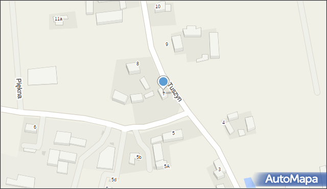 Tuszyn, Tuszyn, 7, mapa Tuszyn