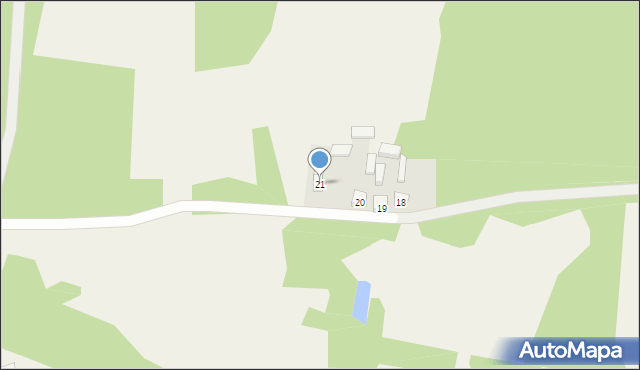 Tuszyn, Tuszyn, 21, mapa Tuszyn