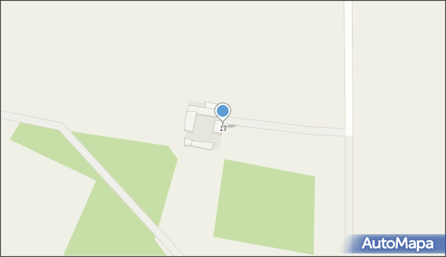 Tuszyny, Tuszyny, 13, mapa Tuszyny