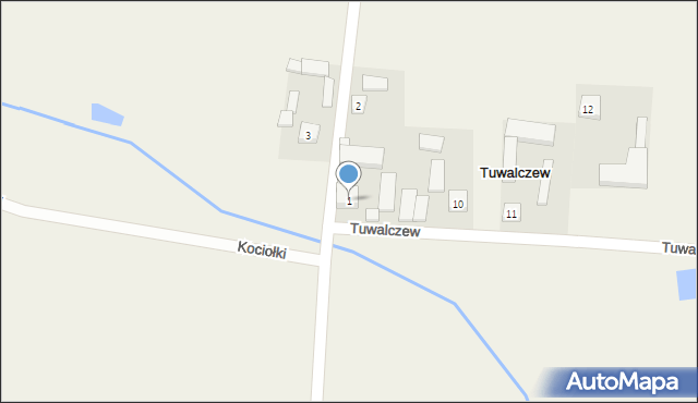 Tuwalczew, Tuwalczew, 1, mapa Tuwalczew