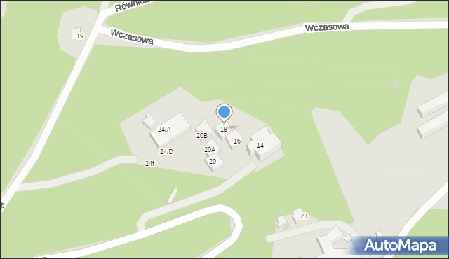 Ustroń, Turystyczna, 18, mapa Ustroń