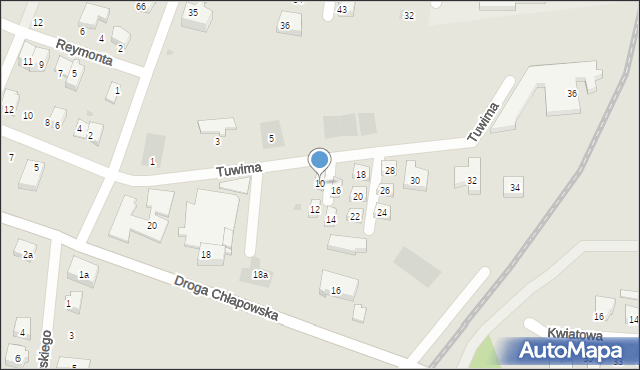 Władysławowo, Tuwima Juliana, 10, mapa Władysławowo