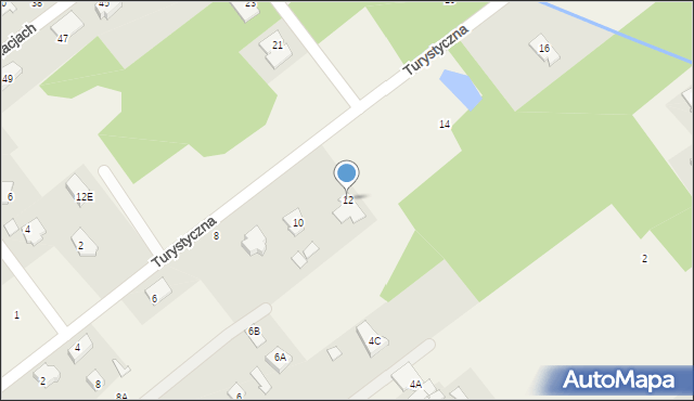 Wola Gołkowska, Turystyczna, 12, mapa Wola Gołkowska