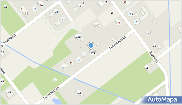 Wola Gołkowska, Turystyczna, 29, mapa Wola Gołkowska