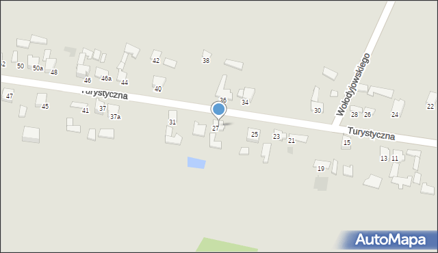 Zawiercie, Turystyczna, 29, mapa Zawiercie