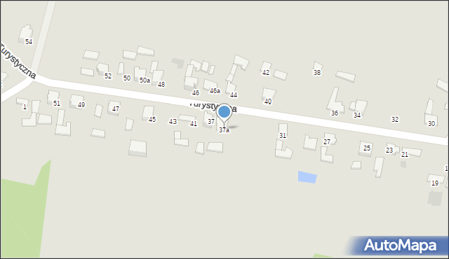Zawiercie, Turystyczna, 37a, mapa Zawiercie