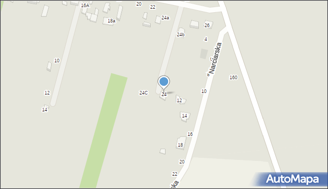 Zduńska Wola, Turystyczna, 24, mapa Zduńska Wola