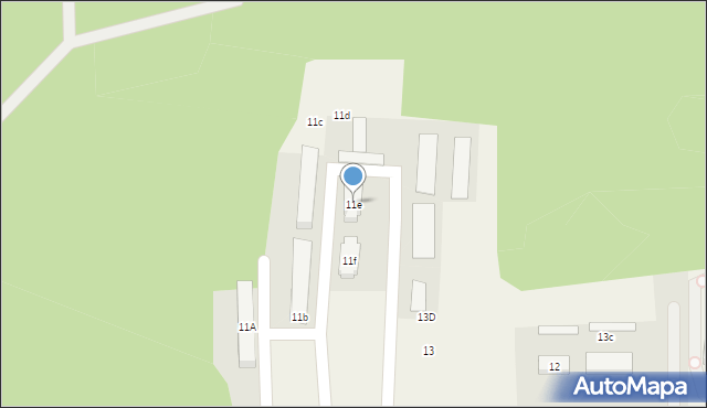 Żeromin, Tuszyńska, 11e, mapa Żeromin