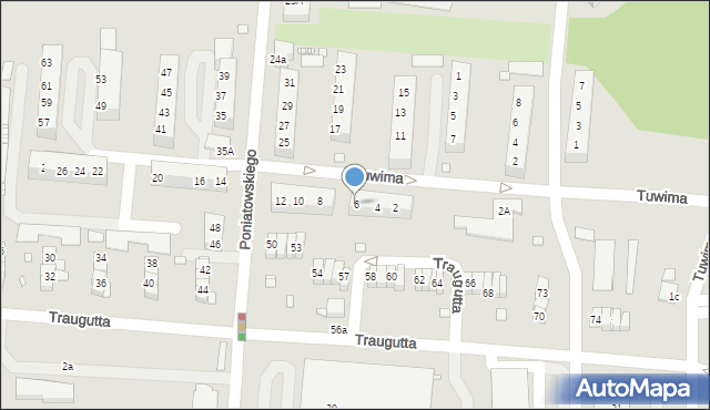 Zgorzelec, Tuwima Juliana, 6, mapa Zgorzelec