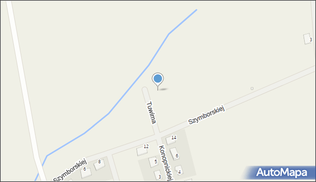 Żydowo, Tuwima Juliana, 6, mapa Żydowo