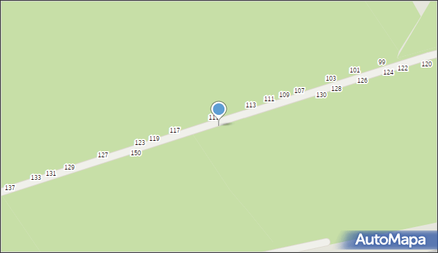 Biała Podlaska, Twarda, 140, mapa Białej Podlaskiej