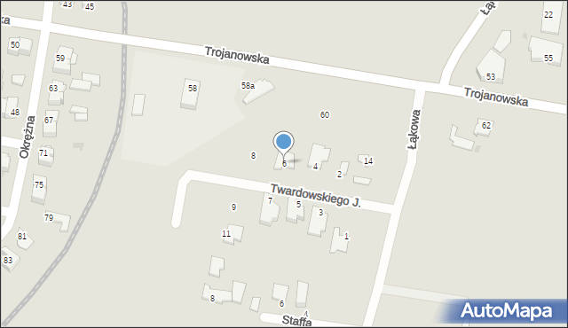 Sochaczew, Twardowskiego Jana, ks., 6, mapa Sochaczew