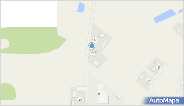 Twarda Góra, Twarda Góra, 13, mapa Twarda Góra