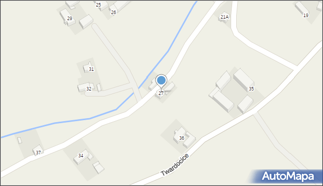 Twardocice, Twardocice, 27, mapa Twardocice