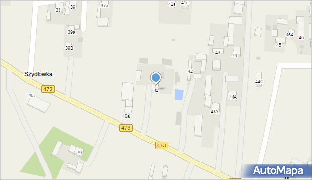 Twardosławice, Twardosławice, 41, mapa Twardosławice