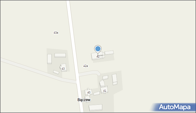 Twardów, Twardów, 42, mapa Twardów