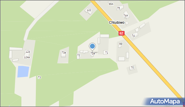Twarogi, Twarogi, 72a, mapa Twarogi