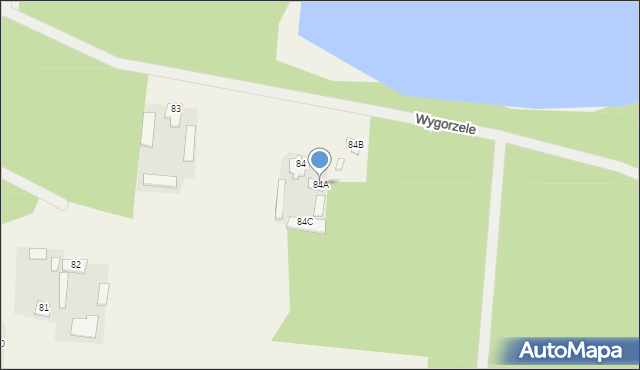 Twarogi, Twarogi, 84A, mapa Twarogi