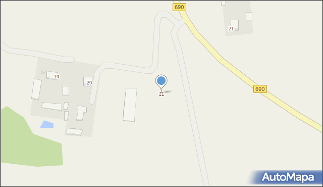 Twarogi-Wypychy, Twarogi-Wypychy, 21, mapa Twarogi-Wypychy