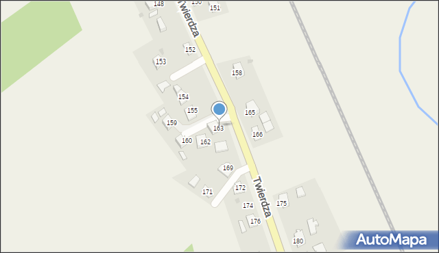 Twierdza, Twierdza, 163b, mapa Twierdza