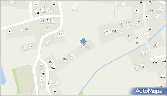 Twierdza, Twierdza, 31d, mapa Twierdza