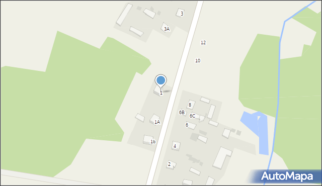 Tworki, Tworki, 1, mapa Tworki
