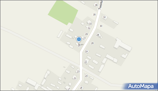 Tworki, Tworki, 25, mapa Tworki
