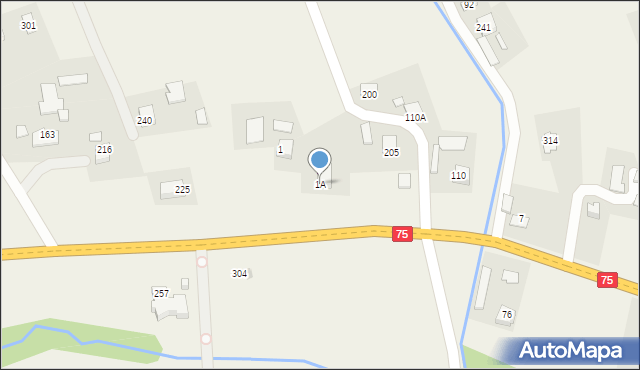 Tworkowa, Tworkowa, 1A, mapa Tworkowa