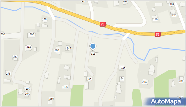 Tworkowa, Tworkowa, 313, mapa Tworkowa