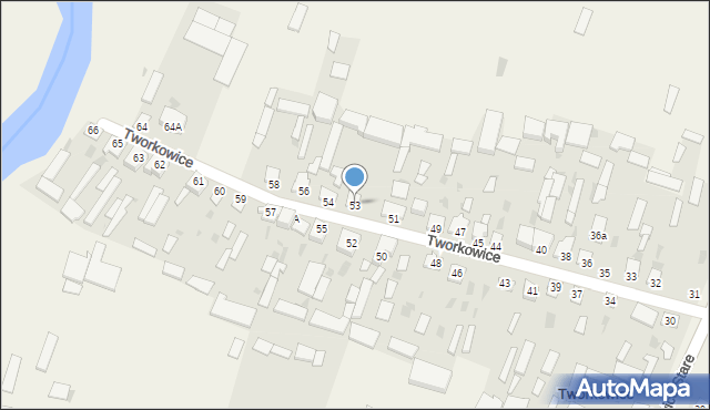 Tworkowice, Tworkowice, 53, mapa Tworkowice
