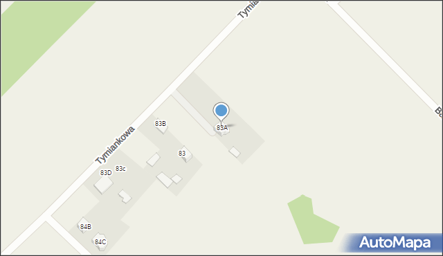 Barszczewo, Tymiankowa, 9, mapa Barszczewo