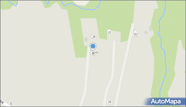 Czchów, Tymowska, 28, mapa Czchów