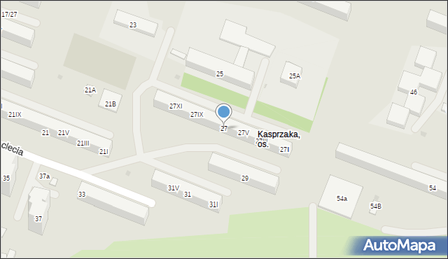 Dąbrowa Górnicza, Tysiąclecia, 27, mapa Dąbrowa Górnicza