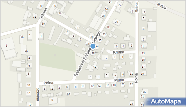 Kamieniec, Tysiąclecia Państwa Polskiego, 39, mapa Kamieniec