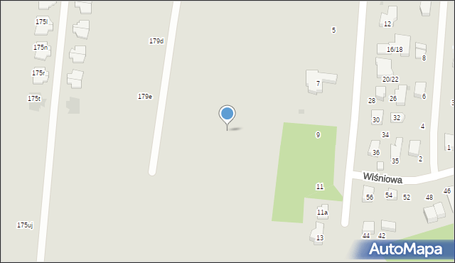 Łódź, Tymiankowa, 1p, mapa Łodzi